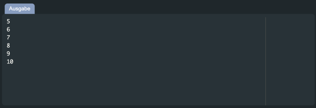 Wie du siehst ergibt das Boolean s true!
