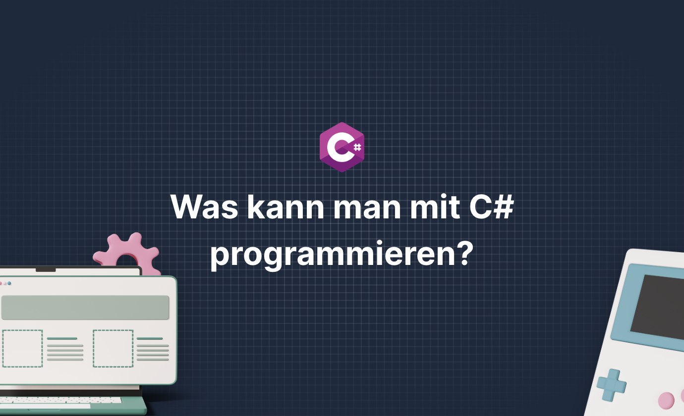 Verwechsle nicht C# mit Visual C! Denn beide haben andere Anwendungsfälle!